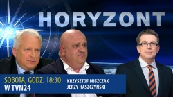 Prof. Miszczak w programie HORYZONT w Tvn24