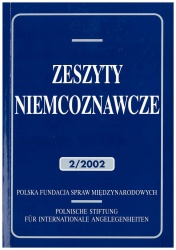 Zeszyty Niemcoznawcze
